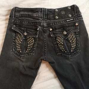 Miss Me Angel Wings Skinny Jeans